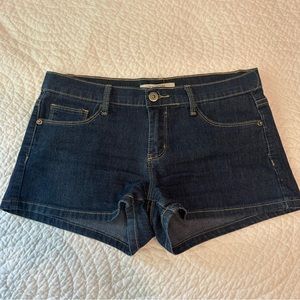 Dark Wash Jean Shorts - Size 28